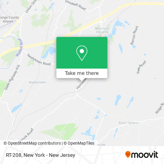 RT-208, Maybrook, NY 12543 map