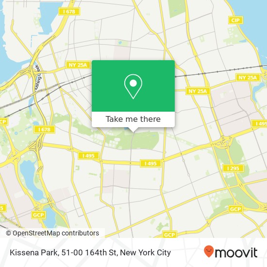 Kissena Park, 51-00 164th St map