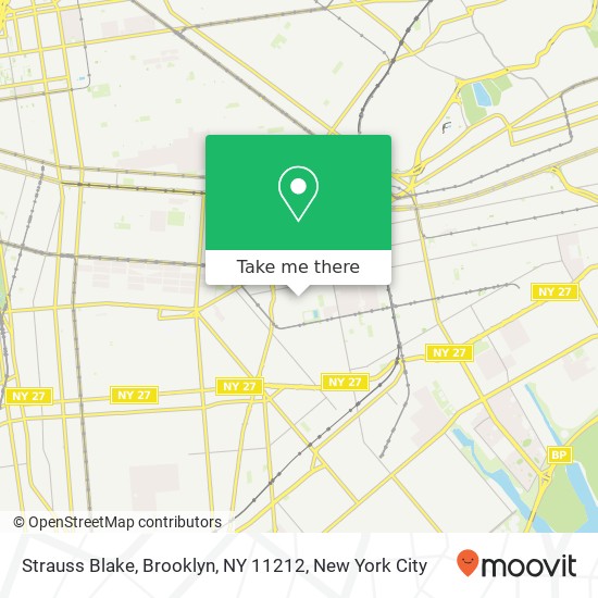 Strauss Blake, Brooklyn, NY 11212 map