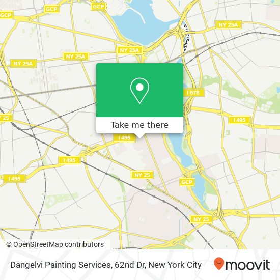 Mapa de Dangelvi Painting Services, 62nd Dr