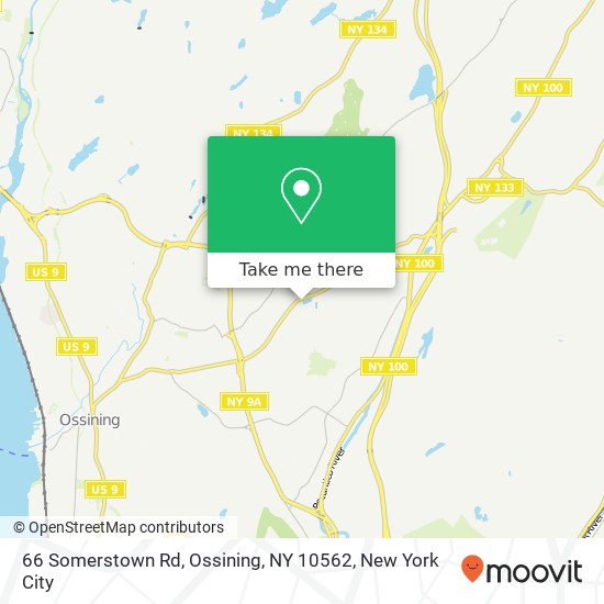 66 Somerstown Rd, Ossining, NY 10562 map