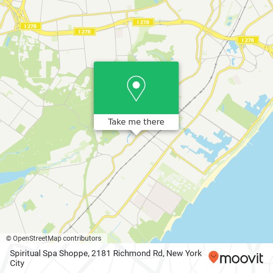Mapa de Spiritual Spa Shoppe, 2181 Richmond Rd