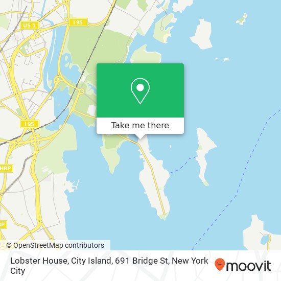 Mapa de Lobster House, City Island, 691 Bridge St
