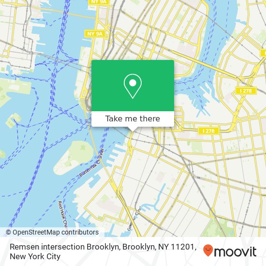 Remsen intersection Brooklyn, Brooklyn, NY 11201 map