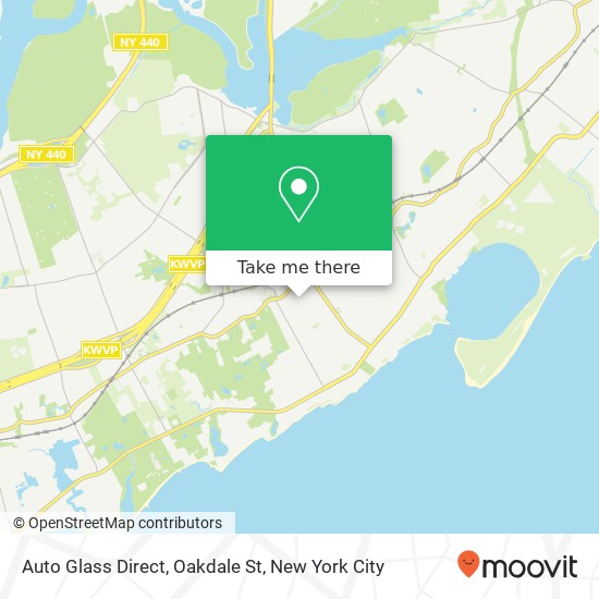 Mapa de Auto Glass Direct, Oakdale St