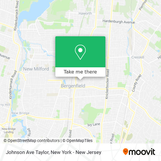 Johnson Ave Taylor map