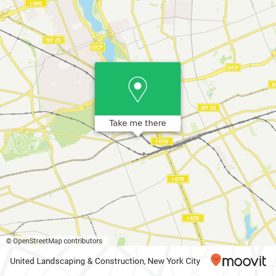 United Landscaping & Construction map