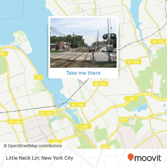 Mapa de Little Neck Lirr