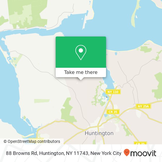 88 Browns Rd, Huntington, NY 11743 map