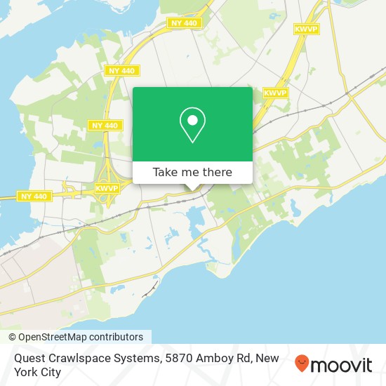 Quest Crawlspace Systems, 5870 Amboy Rd map