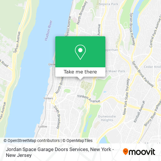 Mapa de Jordan Space Garage Doors Services