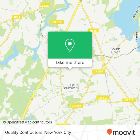 Quality Contractors map