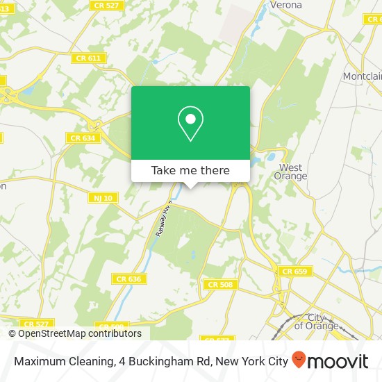 Maximum Cleaning, 4 Buckingham Rd map