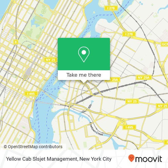 Yellow Cab Slsjet Management map