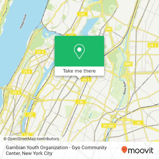 Gambian Youth Organization - Gyo Community Center map