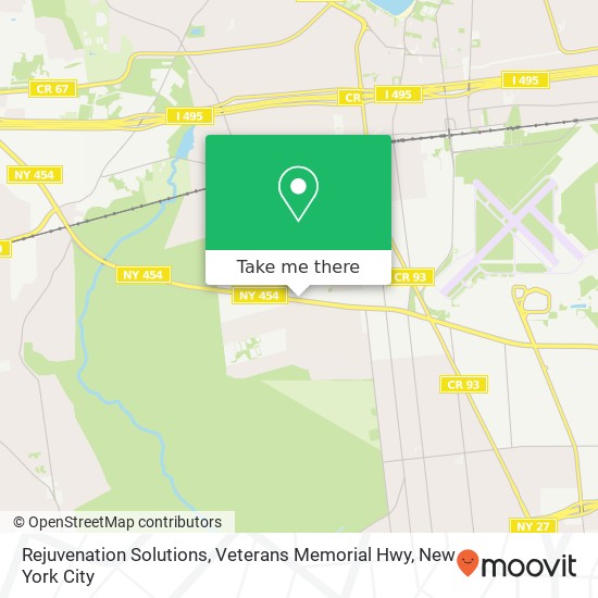 Mapa de Rejuvenation Solutions, Veterans Memorial Hwy