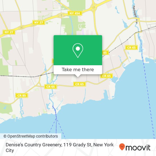 Denise's Country Greenery, 119 Grady St map