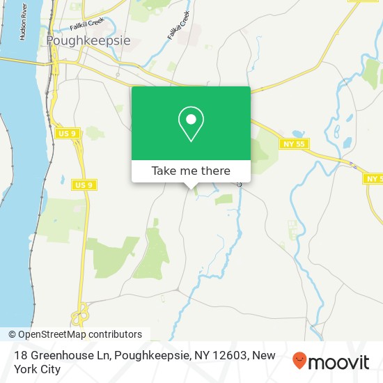 18 Greenhouse Ln, Poughkeepsie, NY 12603 map