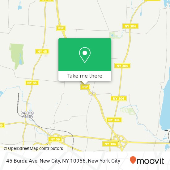 45 Burda Ave, New City, NY 10956 map