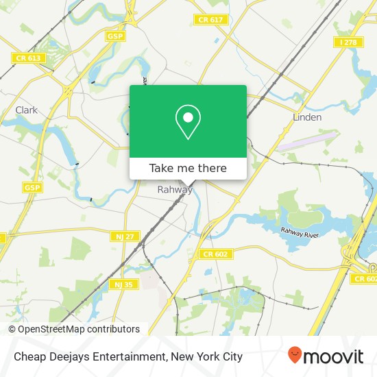 Mapa de Cheap Deejays Entertainment