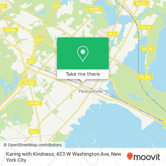 Mapa de Karing with Kindness, 423 W Washington Ave