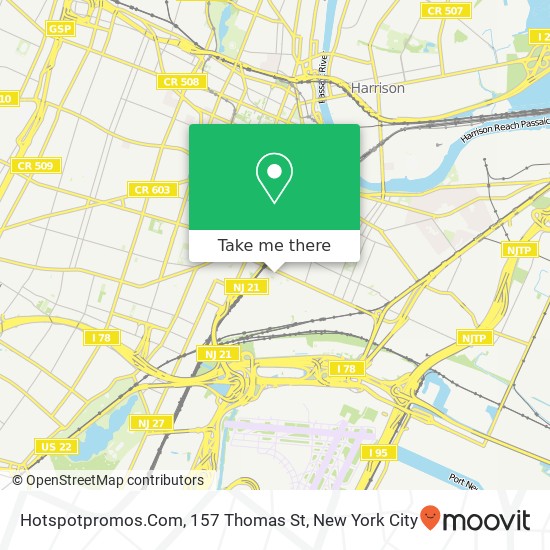 Hotspotpromos.Com, 157 Thomas St map