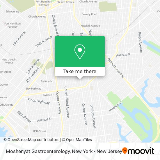 Mapa de Moshenyat Gastroenterology