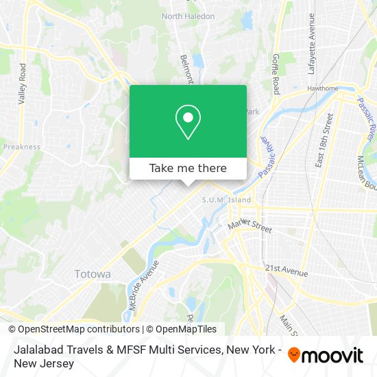 Mapa de Jalalabad Travels & MFSF Multi Services