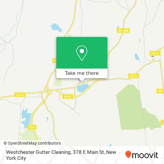 Mapa de Westchester Gutter Cleaning, 378 E Main St