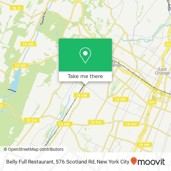 Belly Full Restaurant, 576 Scotland Rd map