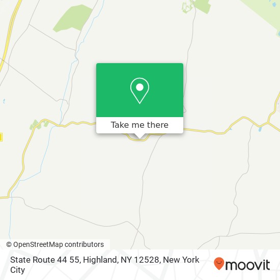 State Route 44 55, Highland, NY 12528 map