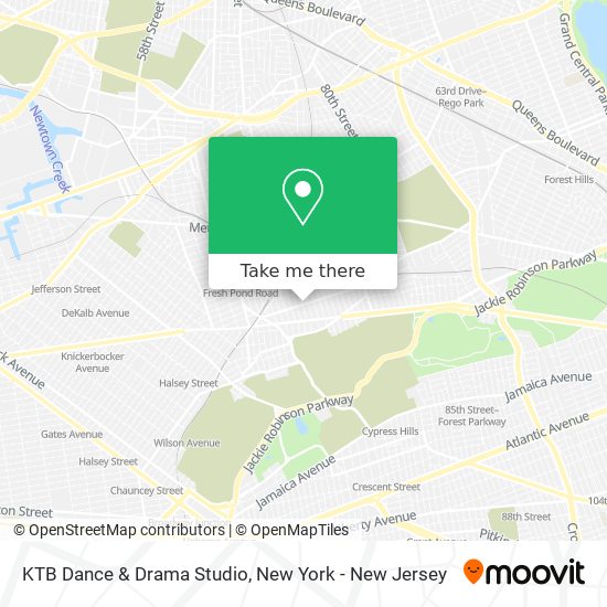 KTB Dance & Drama Studio map