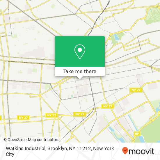 Watkins Industrial, Brooklyn, NY 11212 map