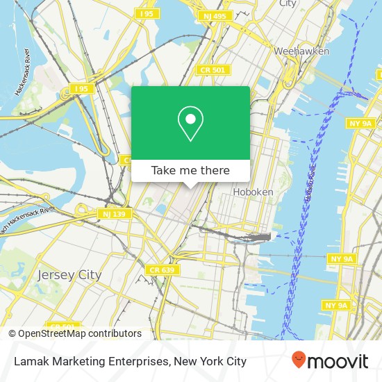 Lamak Marketing Enterprises map