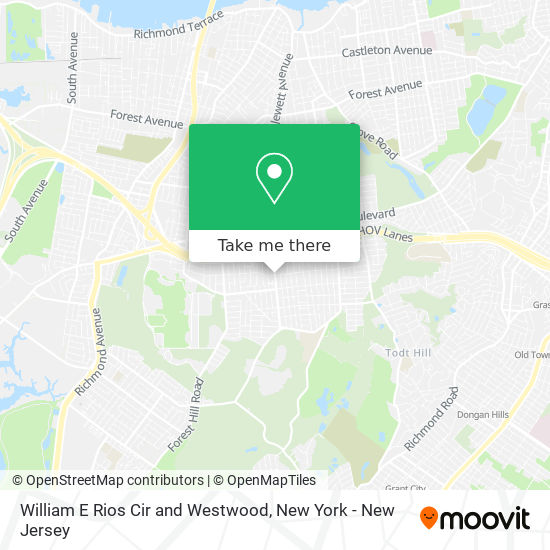 Mapa de William E Rios Cir and Westwood