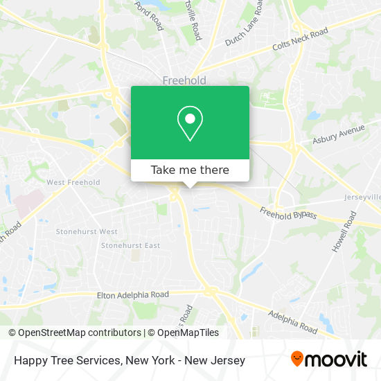 Happy Tree Services map