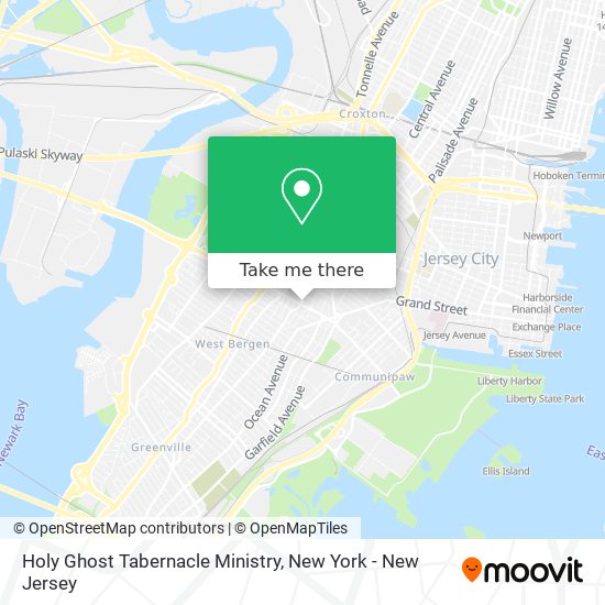 Holy Ghost Tabernacle Ministry map