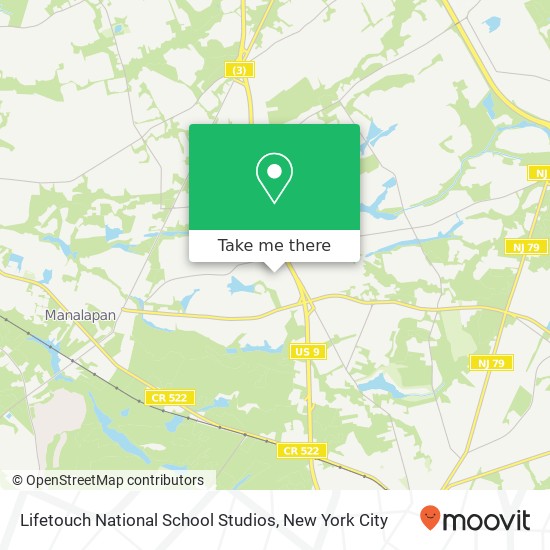 Lifetouch National School Studios map