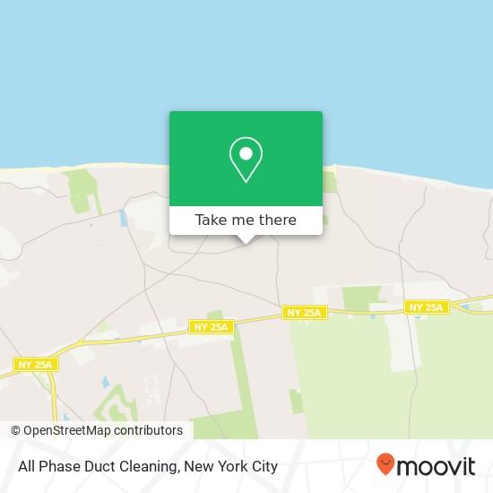 Mapa de All Phase Duct Cleaning