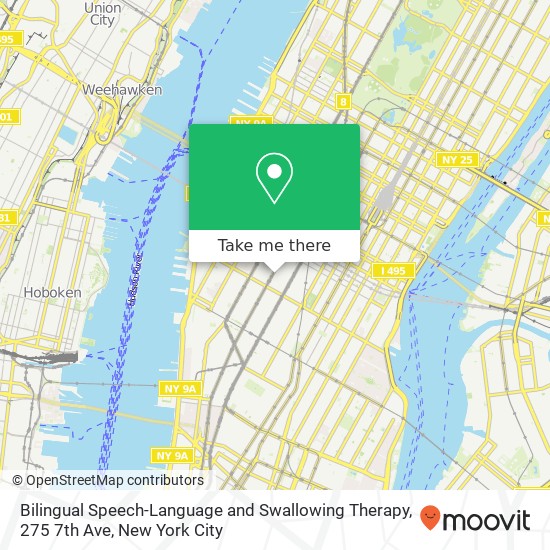 Bilingual Speech-Language and Swallowing Therapy, 275 7th Ave map