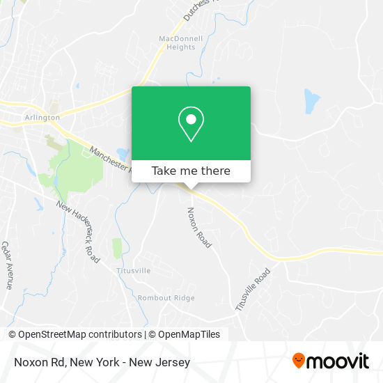 Noxon Rd map