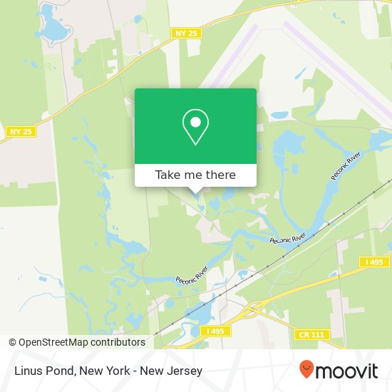 Linus Pond map