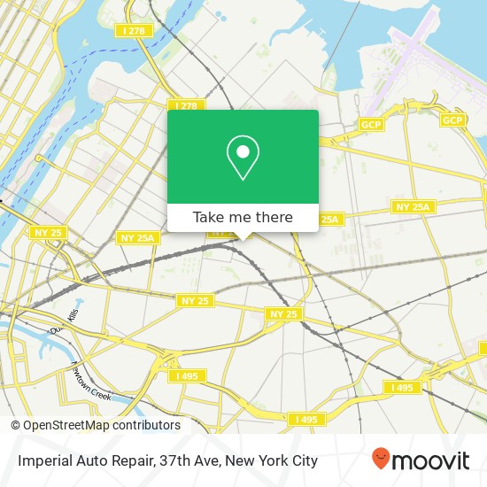 Mapa de Imperial Auto Repair, 37th Ave