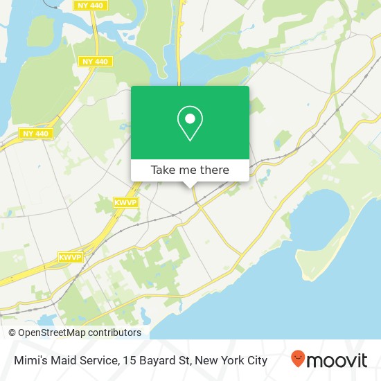 Mapa de Mimi's Maid Service, 15 Bayard St