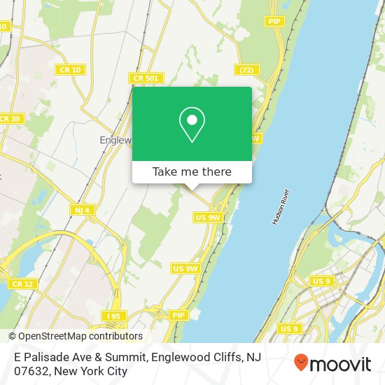 E Palisade Ave & Summit, Englewood Cliffs, NJ 07632 map