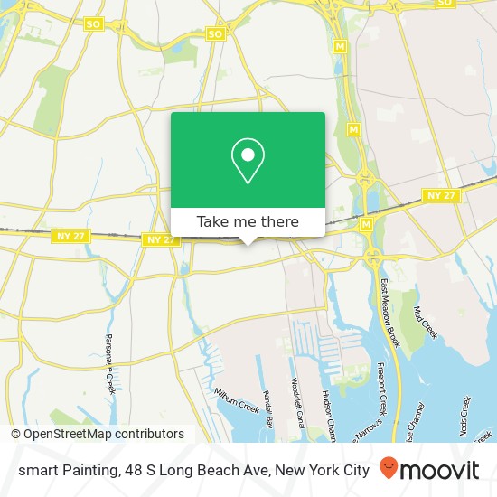 Mapa de smart Painting, 48 S Long Beach Ave