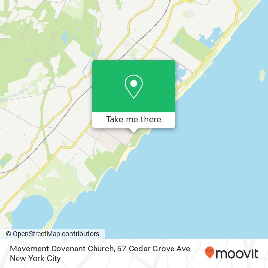 Movement Covenant Church, 57 Cedar Grove Ave map