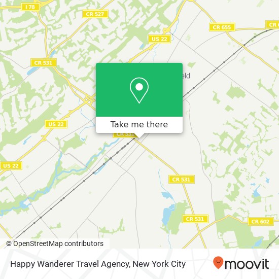 Mapa de Happy Wanderer Travel Agency