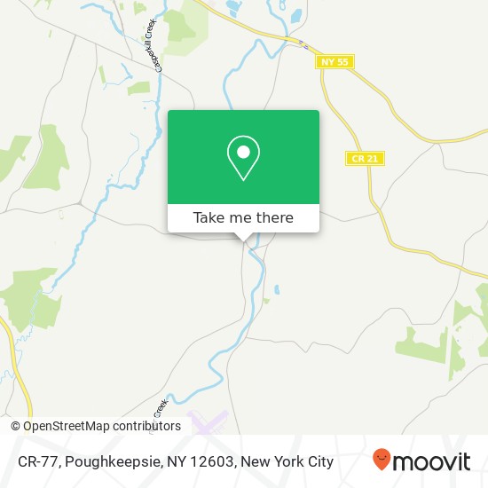 CR-77, Poughkeepsie, NY 12603 map