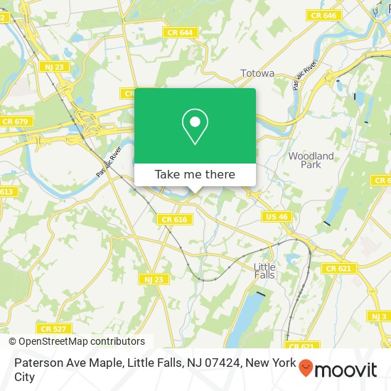 Paterson Ave Maple, Little Falls, NJ 07424 map